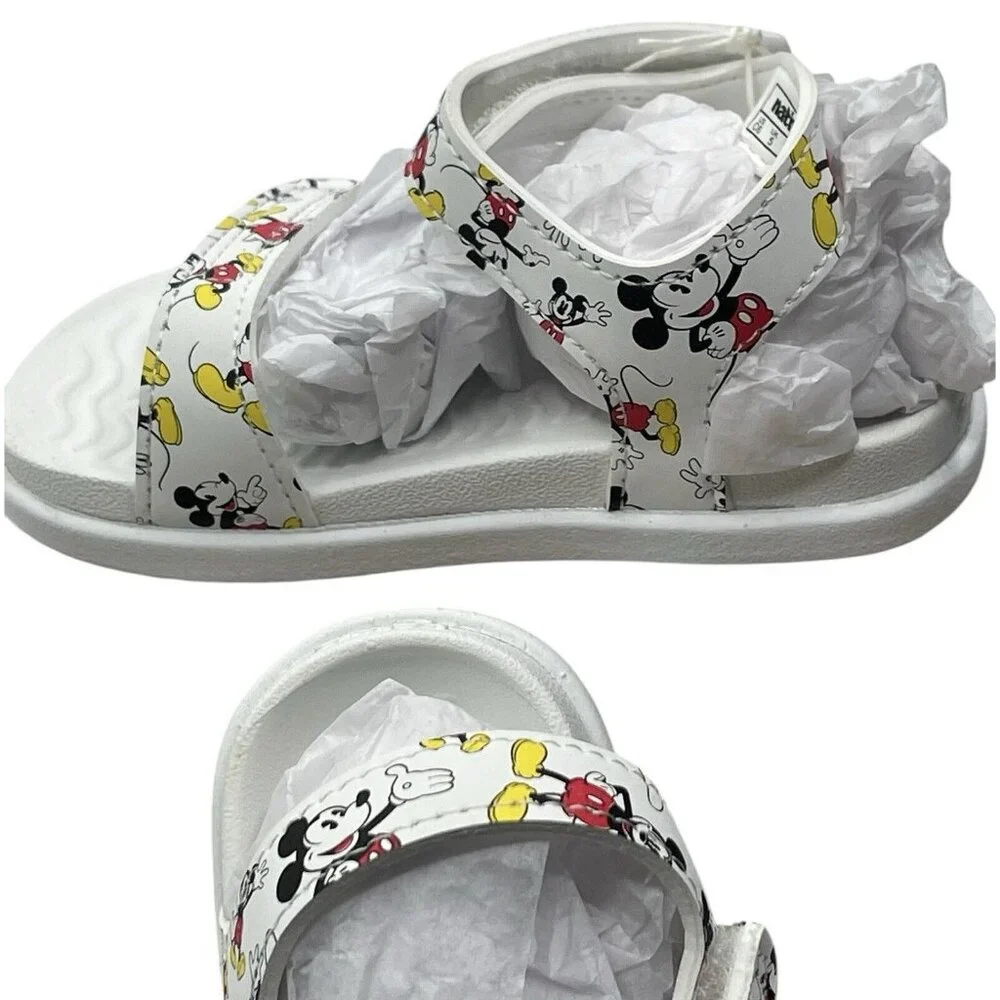 Native Sandals‎ Kids Boys Girls Toddler Size 6 C Charley Disney Mickey Mouse